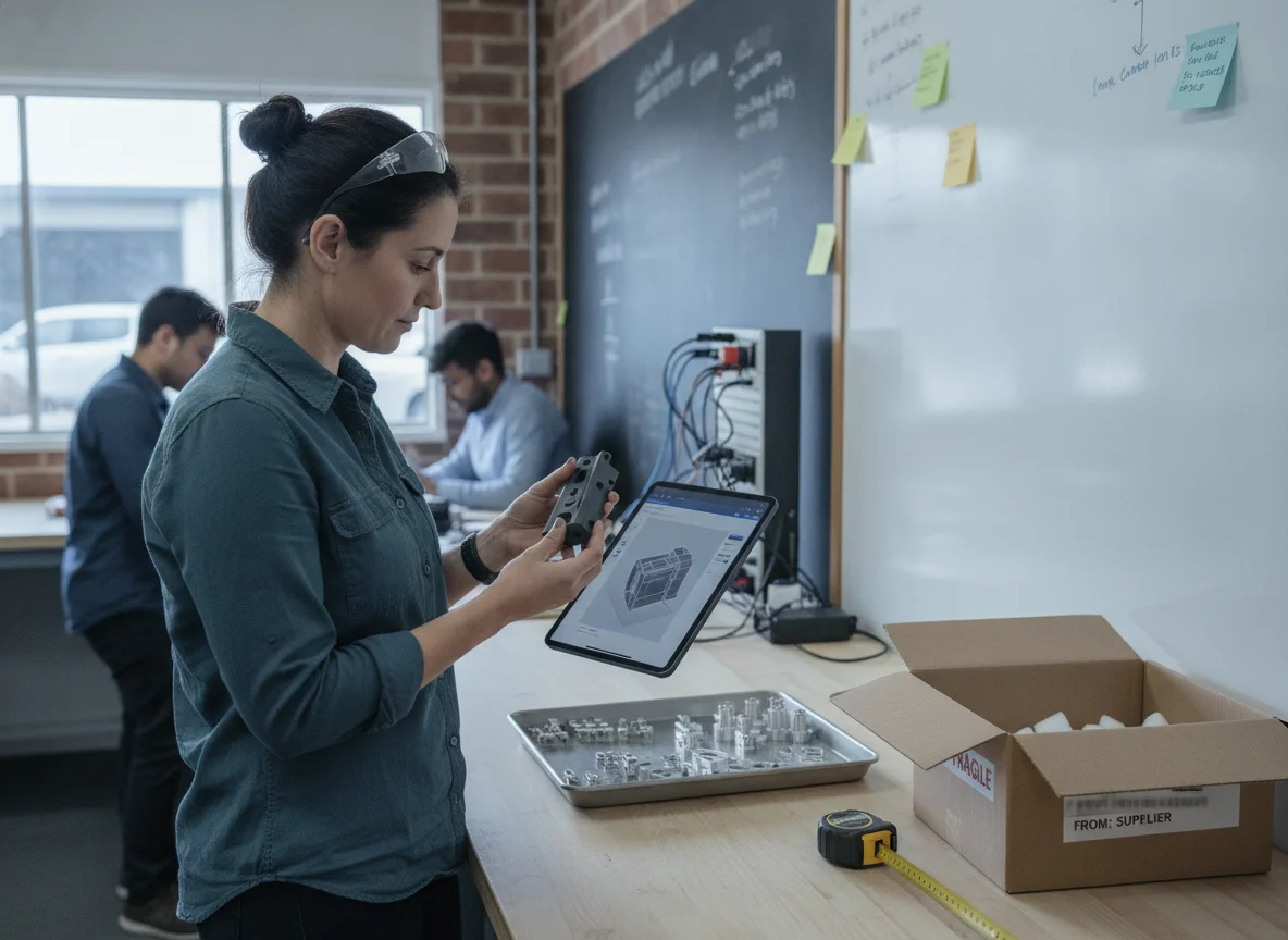 Custom parts and fabrication coordination for product-led businesses.